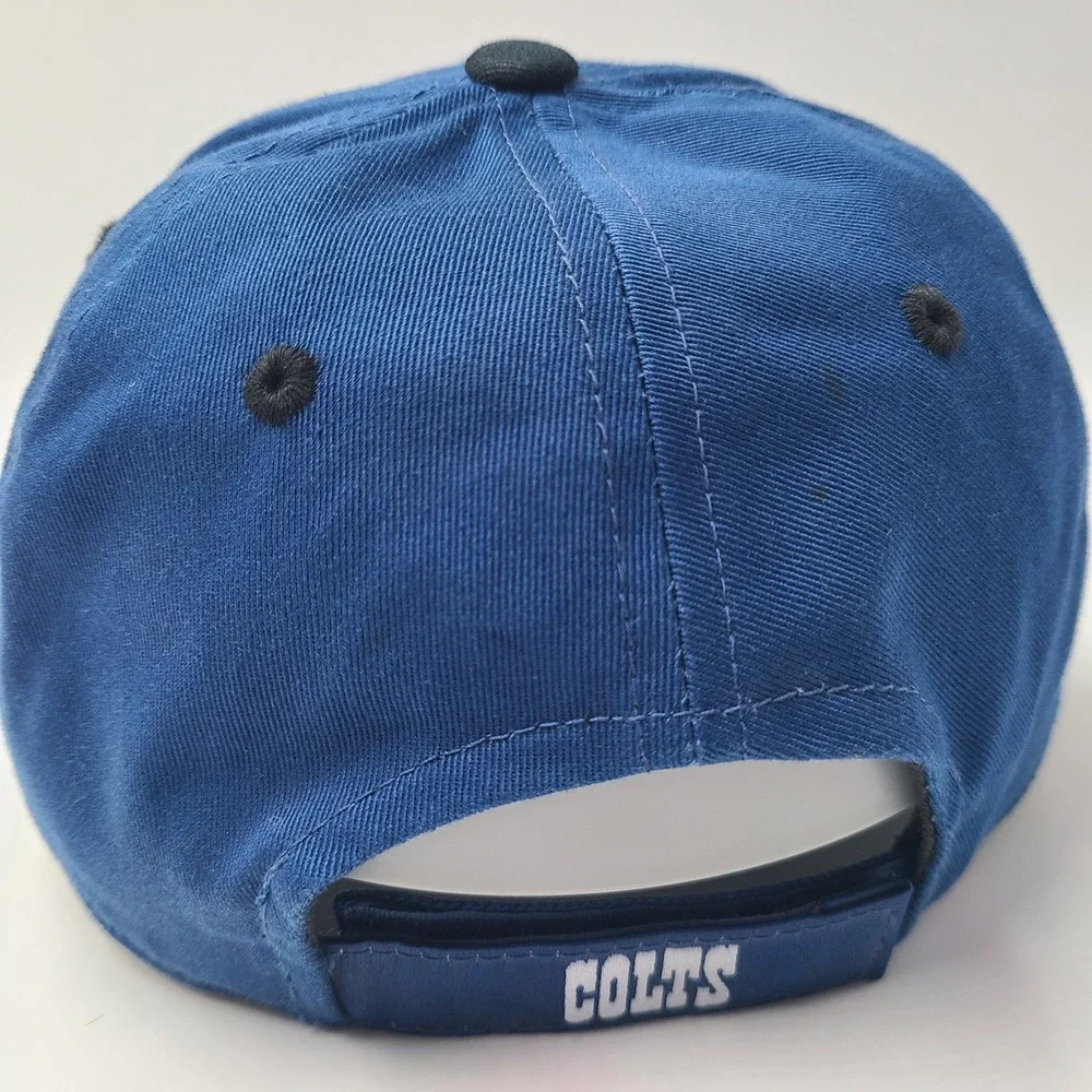 Youth Indianapolis Colts Hat Adjustable Reebok Blue White NFL Football Logo Boys